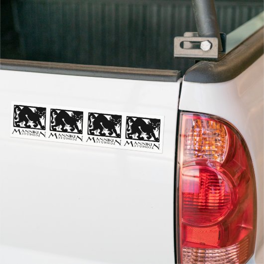 Mannikin Studios logo sticker (Op Truck)