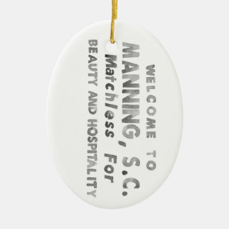 Manning Christmas Ornament