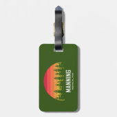 Manning Provincial Park Bagagelabel (Achterkant verticaal)