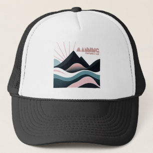 Manning Provincial Park Kleurrijke Heuvels Trucker Pet