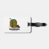 Manning Provincial Park-rugzak Bagagelabel (Achterkant horizontaal)