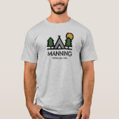 Manning Provincial Park T-shirt (Voorkant)