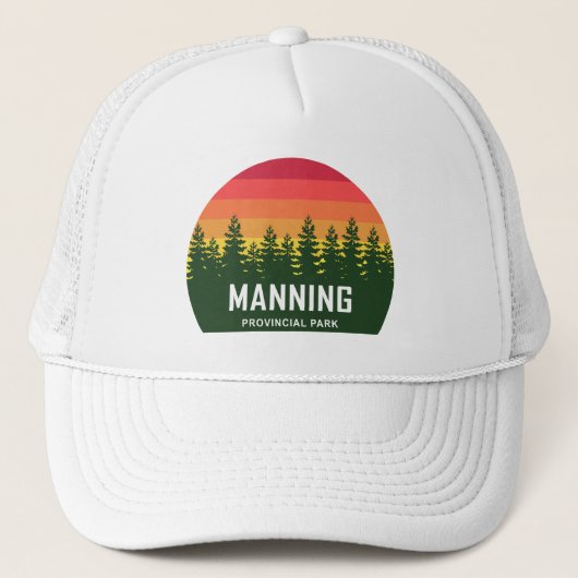 Manning Provincial Park Trucker Pet (Voorkant)