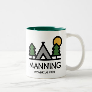 Manning Provincial Park Tweekleurige Koffiemok