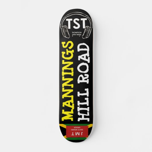 MANNINGS HILLE ROAD Skateboard (Recto)