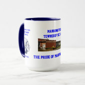 Mannington Township School Mok (Voorkant links)