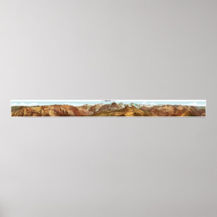 MANNLICHEN Swiss Alps 360° Panorama Poster