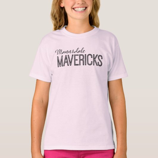 Mannsdale Mavericks T-shirt (Voorkant)