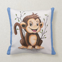 Manny de aap 2 Sided Kussen