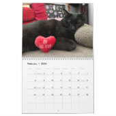 Manny Halloween Cat 2026 Calendar Kalender (Feb 2026)