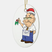 Manny The Mason Keramisch Ornament (Links)
