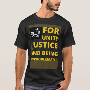 Manny Vlag voor eenheid en rechtvaardigheid T-shirt