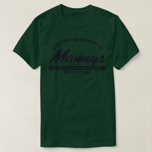  Mannys Music NY T-shirt (Design voorkant)