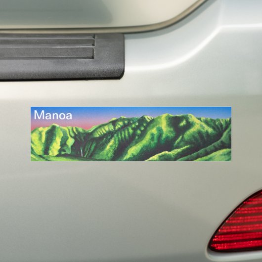 Manoa Herfsten Bumpersticker (Op auto)