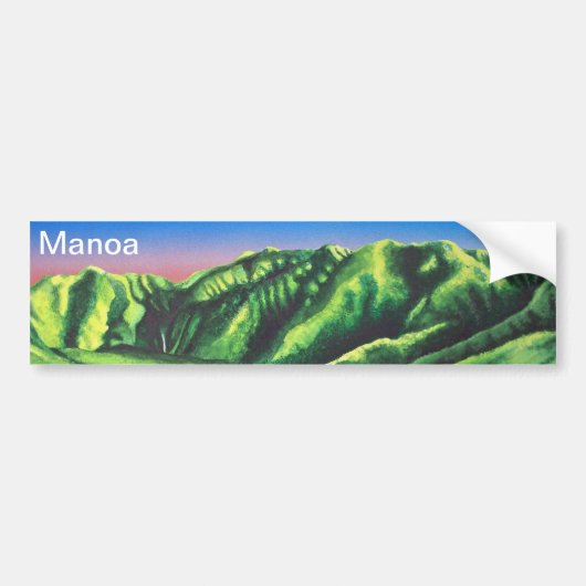 Manoa Herfsten Bumpersticker (Voorkant)