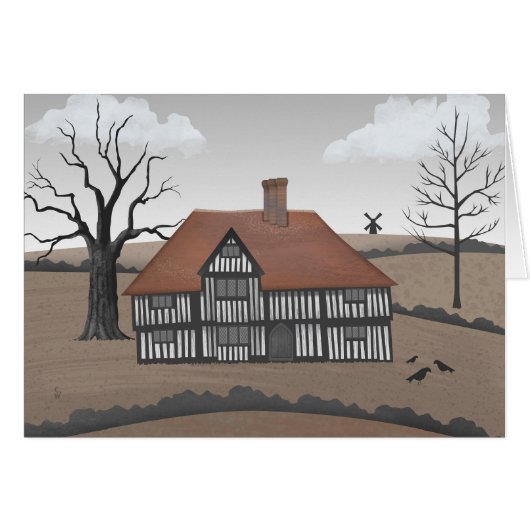 Manoir de Old Crow Card (Devant Horizontal)