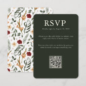 Manoir Élégant de Campagne | Carte de réponse de R (Devant / Derrière)