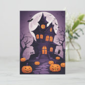 Manoir Macabre – Carte Cadeau Halloween (Debout devant)