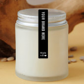 Manomètre de logo minimal Étiquette imperméable