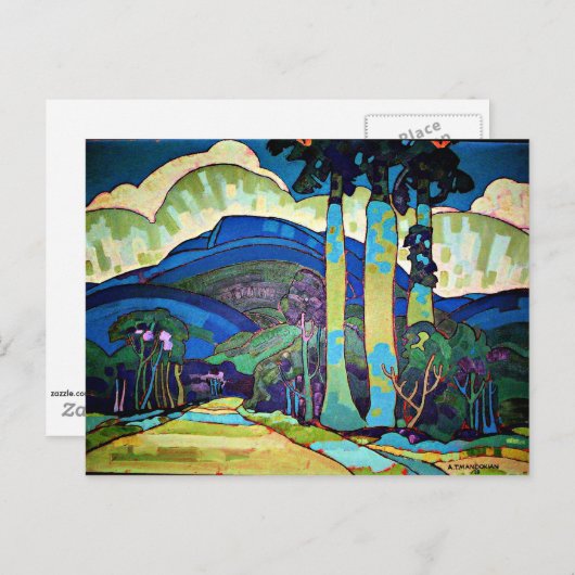 Manookian - Landschap Hawaiian Briefkaart (Voorkant / Achterkant)