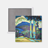 Manookian - Landschap Hawaiian Magneet (Voorkant / Achterkant)