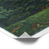 Manor Hill Overlook Rangeley Village Scene Poster (Hoek)