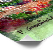 Manor House York par Farida Greenfield Poster (Coin)