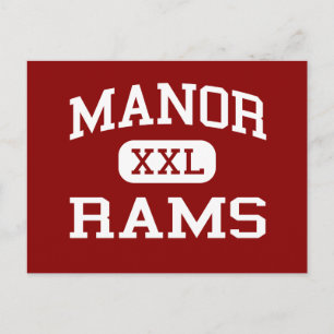 Manor - Rams - Manor Middle School - Killeen Texas Briefkaart