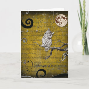 Manque d'inspiration Card Kaart