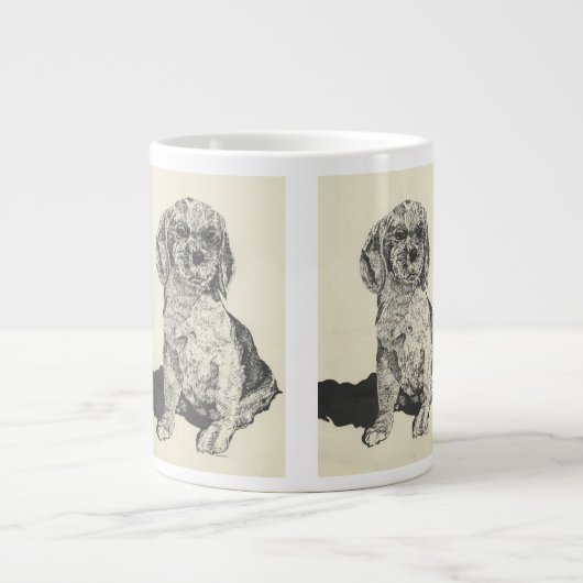 Mans Best Friend Cocker Spaniel Extra Grote Mok (Voorkant)