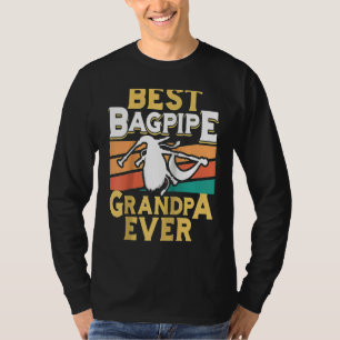 Mans Beste Dudelsack-Opa Ooit Dudelsackspeler Dude T-shirt