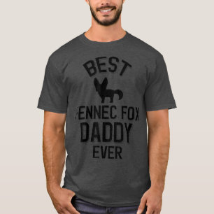 Mans Beste Fennec Voor Papa Ooit T-shirt