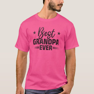 Mans Beste Opa Ooit Vaderdag Citaat Opa T-shirt
