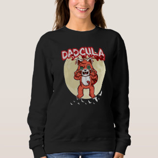 Mans Dadcula Dracule Vampier Dad Halloween Feest F Trui
