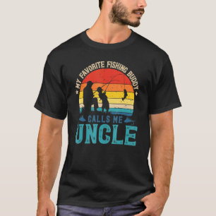 Mans Favoriete Vissen Noemt Me Oom Visser Zon T-shirt