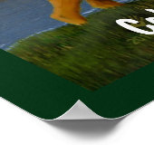 Mans in de weide poster (Hoek)