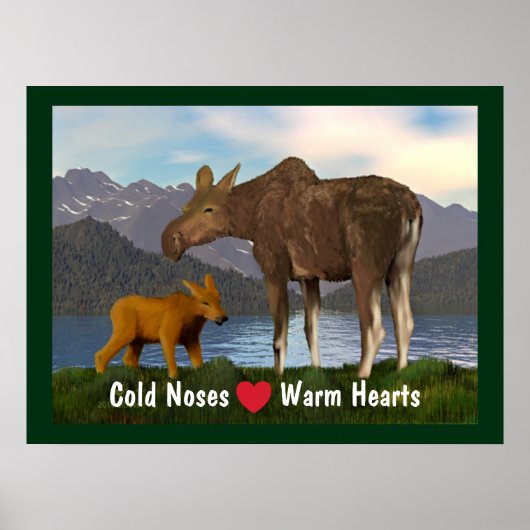 Mans in de weide poster (Voorkant)