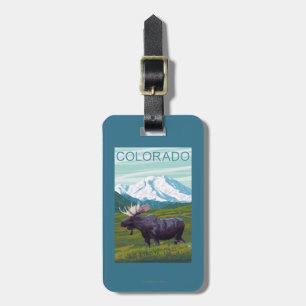 Mans met MountainColorado Bagagelabel