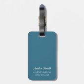 Mans met MountainColorado Bagagelabel (Achterkant verticaal)