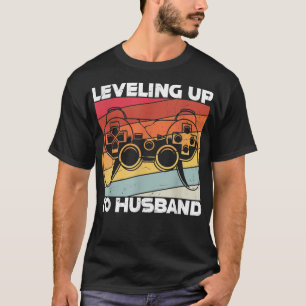 Mans Niveau Gestegen Naar Echtgenoot Gamer Gamer G T-shirt
