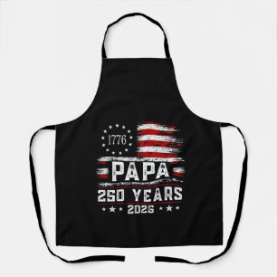 Mans Papa Amerikaanse Vlag 250 Jaar 4 juli Gran Schort