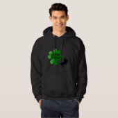 Mans Shamrock Tin Whistle Hoodie (Voorkant volledig)