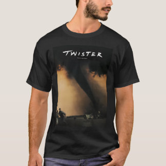 Mans Twister 1996 Movie Fashion Leisure Round Neck T-shirt