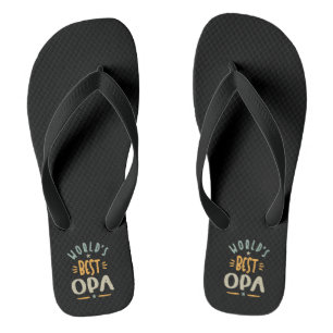 Mans Werelds Beste Opa - Vader Opa Cadeau Teenslippers