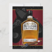 Mans Whiskey heeft een perfect verjaardagsfeestje Kaart (Voorkant)