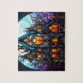 Mansion gothique Halloween Jigsaw puzzle (Vertical)
