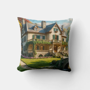 Mansion van het perfect gevangen moment kussen