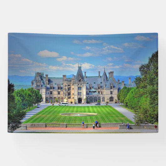 Mansion Wood Box Sign Spandoek (Horizontaal)