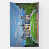 Mansion Wood Box Sign Spandoek (Verticaal)