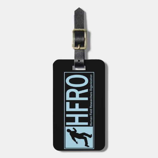 Mansquatch Bagagelabel (Voorkant verticaal)